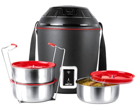 electric hot tiffin box online|tiffin that keeps food hot.